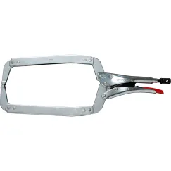 Stronghand Locking C-Clamp (OAL 450mm Round Tip)
